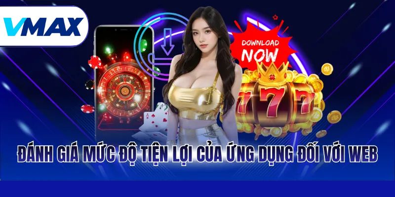 Đánh giá mức độ tiện lợi của ứng dụng đối với web